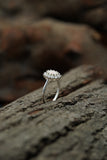 Natural White Opal Ring